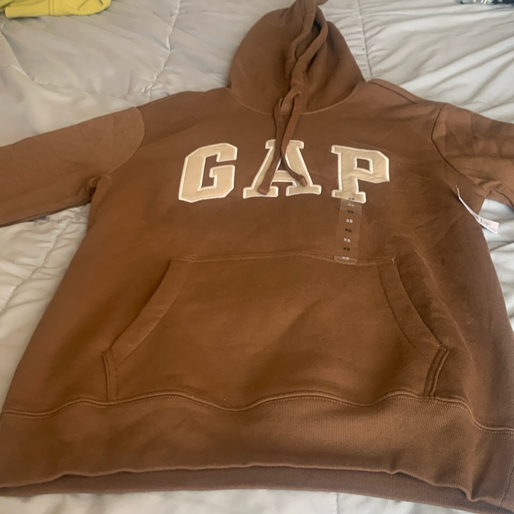 XS Gap new brown hoodie